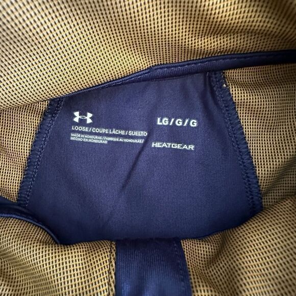 Under Armour ~ Mens lightweight long sleeve~ half zip pullover ~ size large - Picture 5 of 11